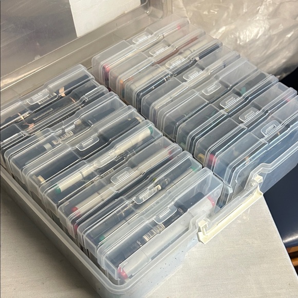 Clear Storage Box with Compartments